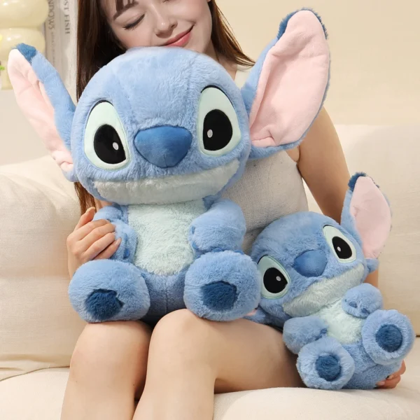 Blue Stitch Plush Long Pillow – Perfect Kids' Gift