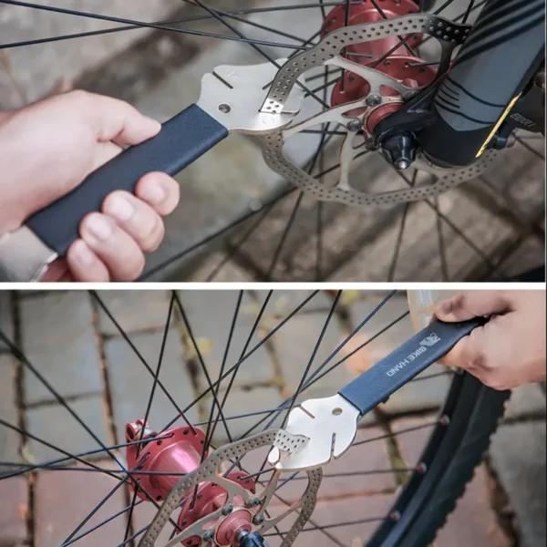 Bike Disc Brake Correction Wrench – MTB Brake Rotor Alignment Tool for Road & Mountain Bike Repair